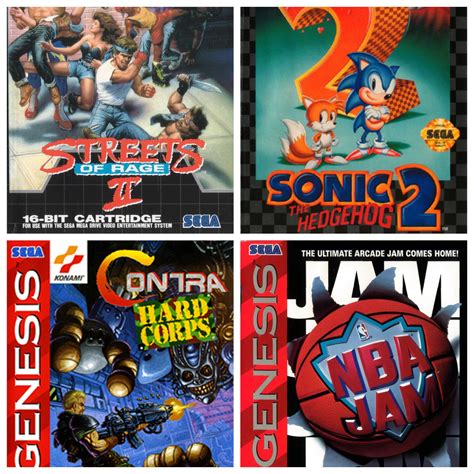 sega genesis games